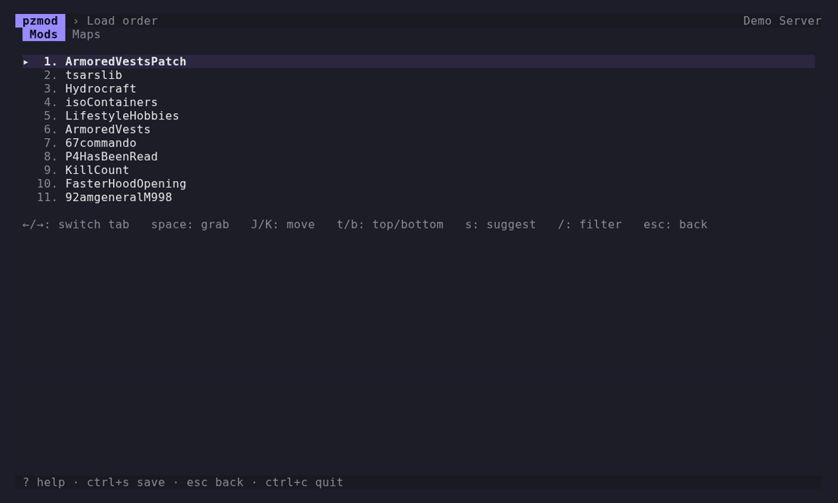 Get a framework-first load-order suggestion and apply it